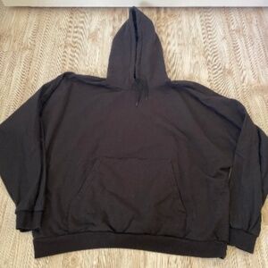 Dark Grey oversized hoodie size M/L from Japan